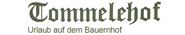 Logo Tommelehof - Urlaub auf dem Bauernhof